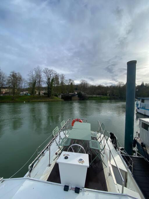 Charmant Bateau Sur La Marne La Ferte-sous-Jouarre Exterior photo